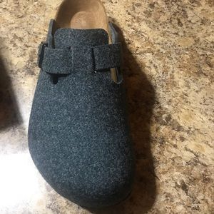 Birkenstock Boston Clog Wool Size 44 Men’s 11 NIB